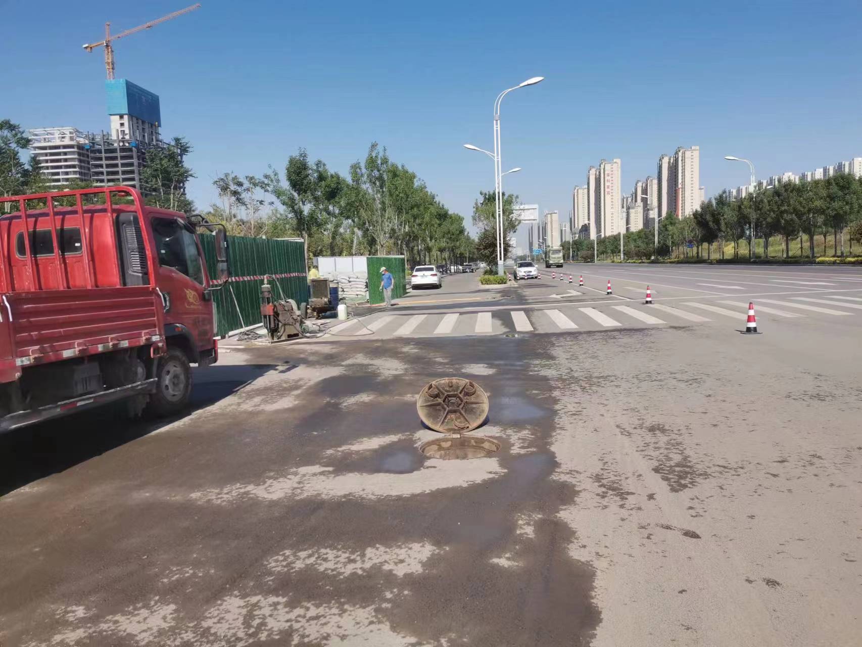 邵原镇路面地基沉降注浆